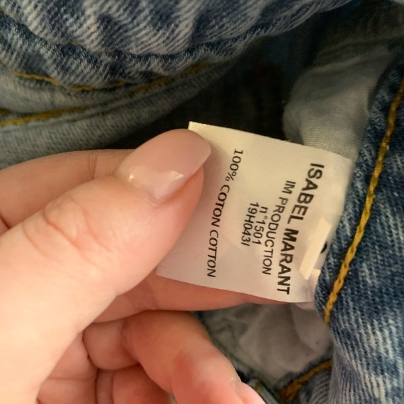 Isabel Marant Étoile Embroidered Shorts - Picture 7 of 9